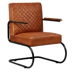 Стул, 63x75x88 см, светло-коричневый цена и информация | Садовые стулья, кресла, пуфы | kaup24.ee