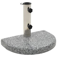 päevavarju alus, graniit, 10 kg kaarjas, hall hind ja info | Päikesevarjud, markiisid ja alused | kaup24.ee