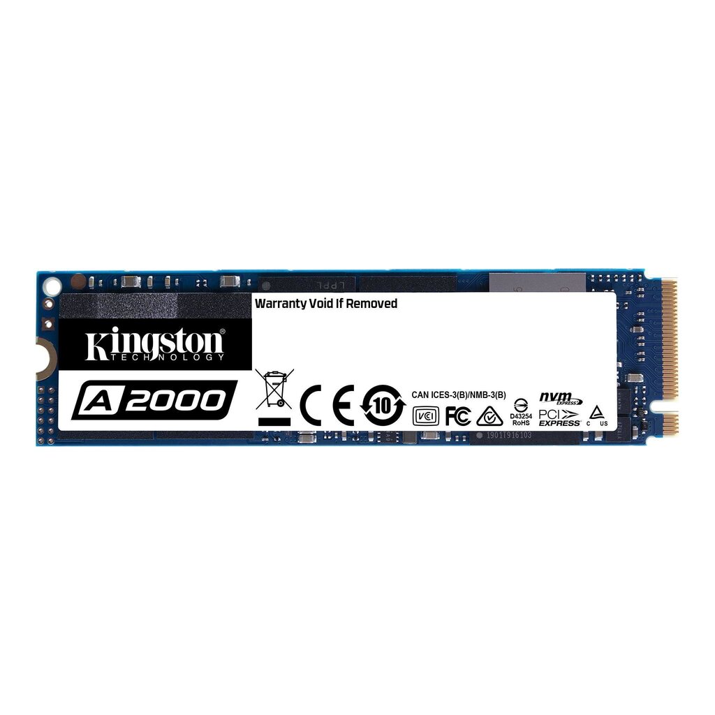 Kingston SA2000M8/250G цена и информация | Sisemised kõvakettad (HDD, SSD, Hybrid) | kaup24.ee