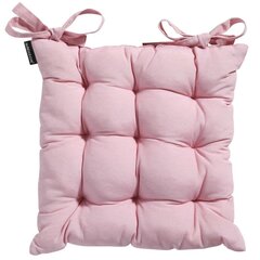 434751 Madison Seat Cushion "Panama" 46x46 cm Soft Pink цена и информация | Подушки, наволочки, чехлы | kaup24.ee