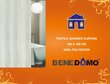Tekstiilist vannikardin 180x180 cm "Benedomo" 3 hind ja info | Vannitoa sisustuselemendid ja aksessuaarid | kaup24.ee