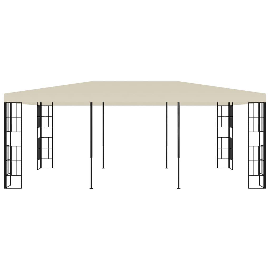 varjualune 3 x 6 m, kreemjasvalge hind ja info | Varikatused ja aiapaviljonid | kaup24.ee