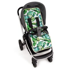 CebaBaby двухсторонний вкладыш в коляску, 33x85, Flora & Fauna Pina, W-814-099-545 цена и информация | Аксессуары для колясок | kaup24.ee