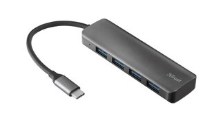 USB разветвитель Trust Halyx, USB-C/USB-A 3.2 цена и информация | Адаптеры и USB-hub | kaup24.ee