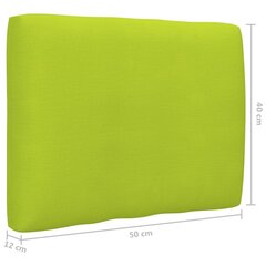 euroalustest diivani padi, erkroheline 50 x 40 x 10 cm цена и информация | Подушки, наволочки, чехлы | kaup24.ee