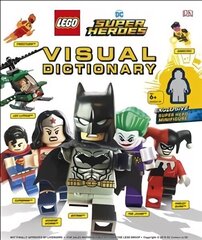 LEGO DC koomiksite superkangelaste visuaalne sõnastik: eksklusiivse kollase laterna Batmani minifiguuriga hind ja info | Noortekirjandus | kaup24.ee