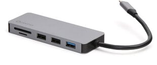 Platineti adapter USB-C 7in1 4K (45221) цена и информация | Адаптеры и USB-hub | kaup24.ee