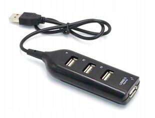 USB 2.0 splitter Hub 4 porti hind ja info | USB jagajad, adapterid | kaup24.ee