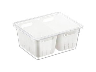 Toidu säilituskarp DOMOTTI Polaris, 22,4x17,3x10 cm цена и информация | Посуда для хранения еды | kaup24.ee