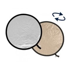 Отражатель Lastolite Sunlite/Soft Silver ~120см цена и информация | Осветительное оборудование для фотосъемок | kaup24.ee