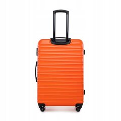 WITTCHEN большой оранжевый чемодан из АБС-пластика цена и информация | Чемоданы, дорожные сумки | kaup24.ee