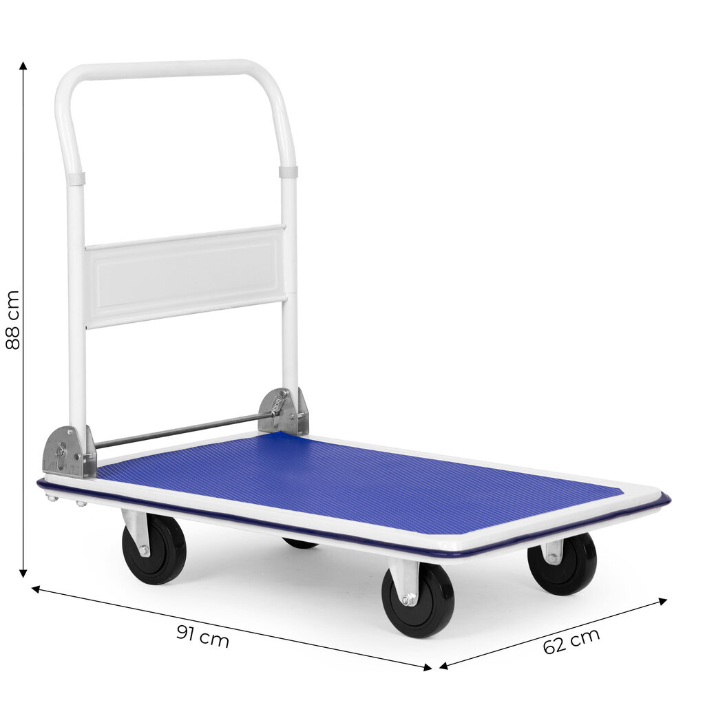 Lao platvormi transpordikäru 300KG, kokkupandav, manuaalne hind ja info | Käsitööriistad | kaup24.ee