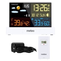 METEO SP110B ilmajaam DCF-iga, valge цена и информация | Метеорологические станции, термометры | kaup24.ee