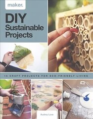 Maker.DIY Sustainable Projects: 15 step-by-step projects for eco-friendly living hind ja info | Noortekirjandus | kaup24.ee