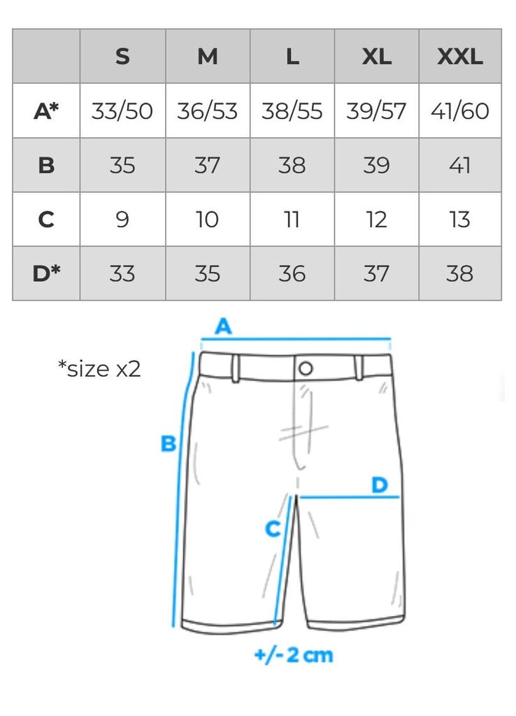 Ujumisriided mehed Ombre W526 цена и информация | Meeste lühikesed püksid | kaup24.ee