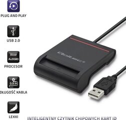 Кард-ридер Qoltec 50642 цена и информация | Адаптеры и USB-hub | kaup24.ee