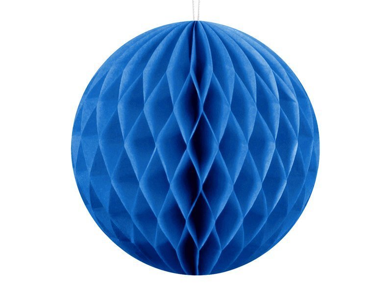 Kärgpall, sinine, 10 cm, 1 tk цена и информация | Peokaunistused | kaup24.ee