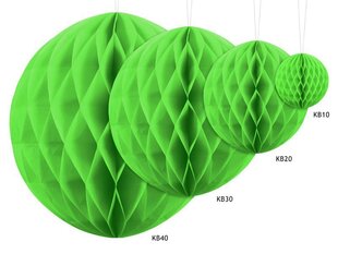 Kärgpall, heleroheline, 10 cm, 1 tk цена и информация | Праздничные декорации | kaup24.ee