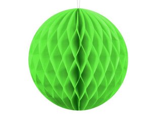 Kärgpall, heleroheline, 10 cm, 1 tk hind ja info | Peokaunistused | kaup24.ee