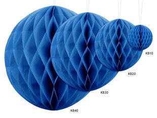 Kärgpall, sinine, 30 cm, 1 tk цена и информация | Праздничные декорации | kaup24.ee