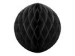 Kärgpall, must, 30 cm, 1 tk цена и информация | Peokaunistused | kaup24.ee