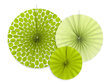 Dekoratiivne rosett, roheline, 1 karp/50 tk (1 pak/3 tk) hind ja info | Peokaunistused | kaup24.ee