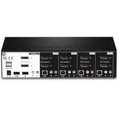 Kontsentraator Trendnet TK-440DP DKVM-4U, KVM / audio / USB switch hind ja info | USB jagajad, adapterid | kaup24.ee