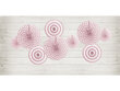 Dekoratiivsed rosetid Pastelove Light Pink, 1 pak/3 tk hind ja info | Peokaunistused | kaup24.ee