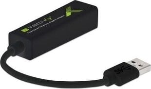 Сетевой адаптер Techly USB-A 3.0 Gigabit Ethernet RJ45 цена и информация | Адаптеры и USB-hub | kaup24.ee