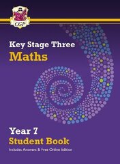 KS3 Maths Year 7 Student Book - with answers &amp; Online Edition цена и информация | Книги для подростков и молодежи | kaup24.ee