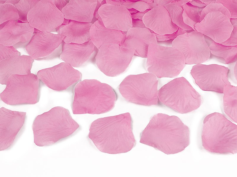 Konfetikahur Roosi kroonlehed, roosa, 40 cm, 1 tk цена и информация | Peokaunistused | kaup24.ee