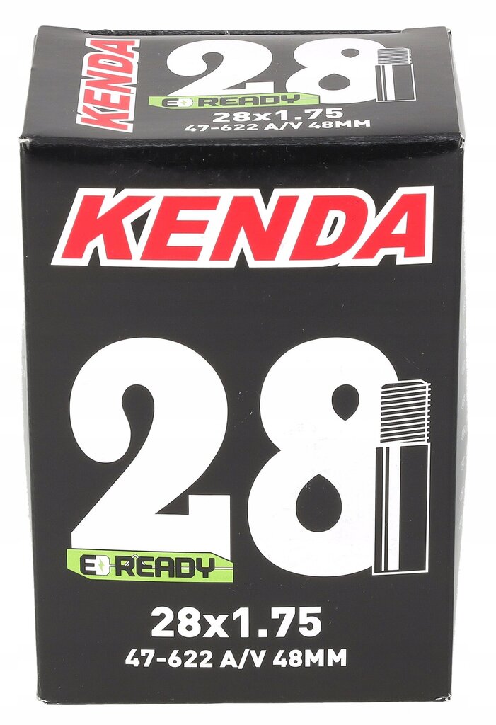 Kenda 28 x 1.75 47-622 A/V 48 Mm Schrader autoventiil jalgratta toru hind ja info | Jalgratta sisekummid ja rehvid | kaup24.ee