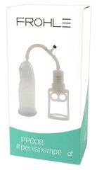 Насос для пениса Frohle Anatomic Penis Pump Professional, 18 см цена и информация | Помпы для пениса и вагины | kaup24.ee