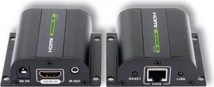 Удлинитель HDMI Techly Full HD 1080p до 60 м, Cat6 / 6a / 7 с ИК цена и информация | Адаптеры и USB-hub | kaup24.ee