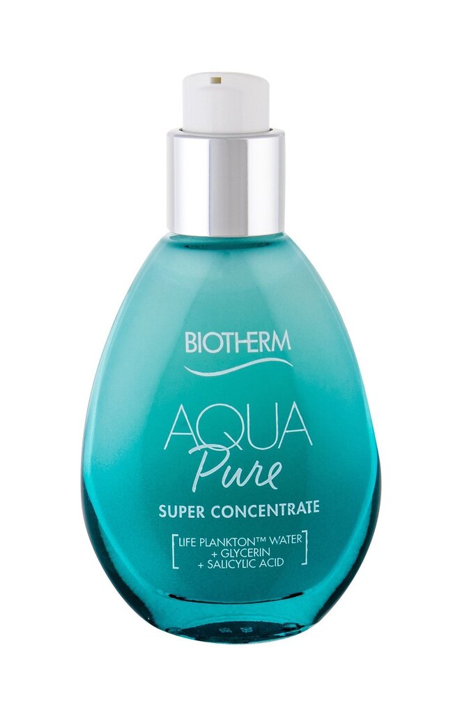 Puhastav ja niisutav kontsentraat Biotherm Aqua Pure 50 ml hind ja info | Näoõlid, seerumid | kaup24.ee