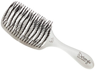 Ristkülikukujuline juuksehari Olivia Garden iDetangle For Fine Hair 1 tk hind ja info | Juukseharjad, kammid, juuksuri käärid | kaup24.ee