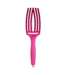 Щетка для волос Olivia Garden Fingerbrush Combo Medium Pink, 1 шт. цена и информация | Расчески, щетки для волос, ножницы | kaup24.ee