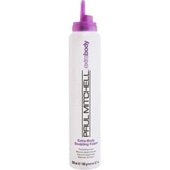 Kohevust andev juuksevaht Paul Mitchell Extra Body Sculpting Foam 200 ml hind ja info | Viimistlusvahendid juustele | kaup24.ee