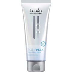 Juukseid tooniv mask Londa Professional Toneplex Mask Satin Grey, 200ml hind ja info | Juuksevärvid | kaup24.ee