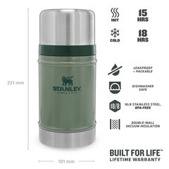 Stanley toidutermos The Legendary Classic Food Jar, 700 ml hind ja info | Termosed, termostassid | kaup24.ee