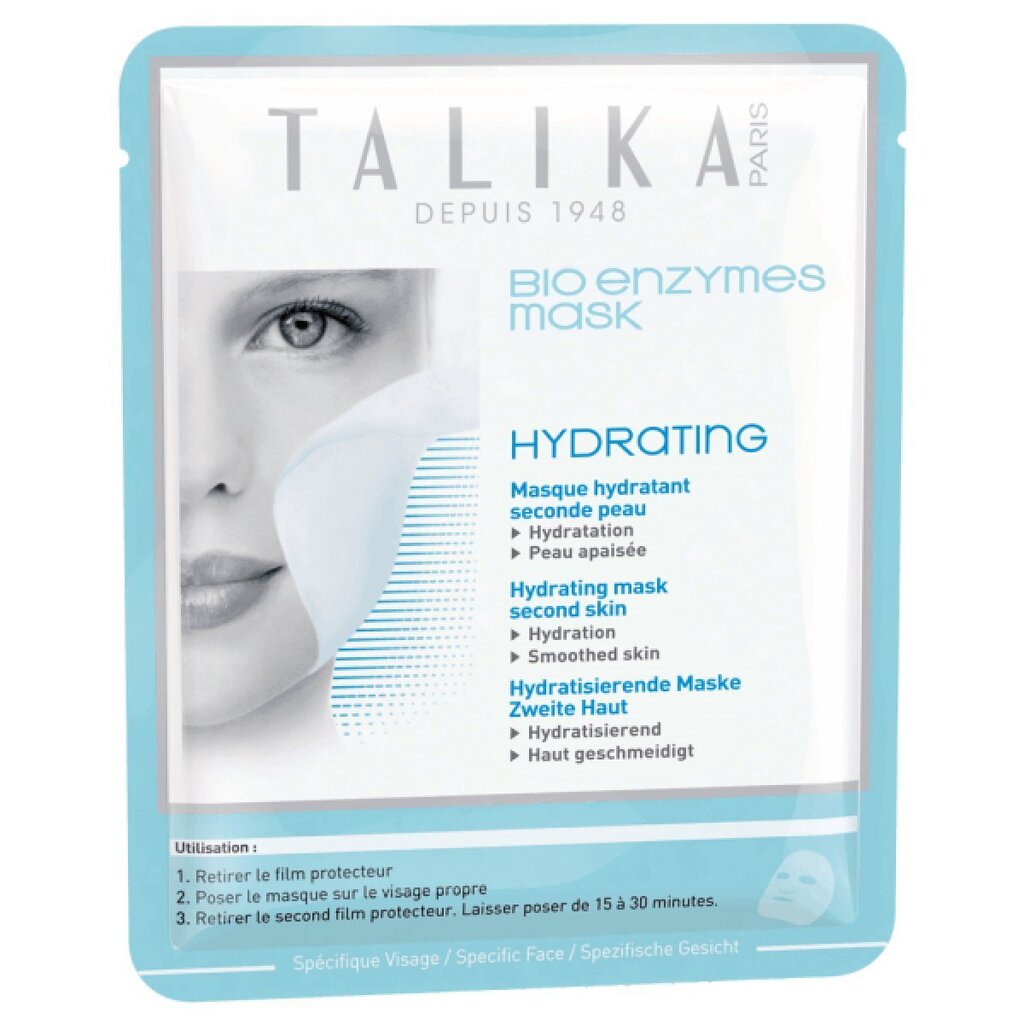 Niisutav näomask Talika Bio Enzymes Hydrating 20 g цена и информация | Näomaskid, silmamaskid | kaup24.ee