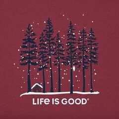 Life Is Good, naiste pikkade varrukatega T-särk , suurus L, punane hind ja info | Naiste pluusid, särgid | kaup24.ee