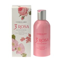 Dušigeel L'erbolario 3 Rosa 250 ml цена и информация | Масла, гели для душа | kaup24.ee