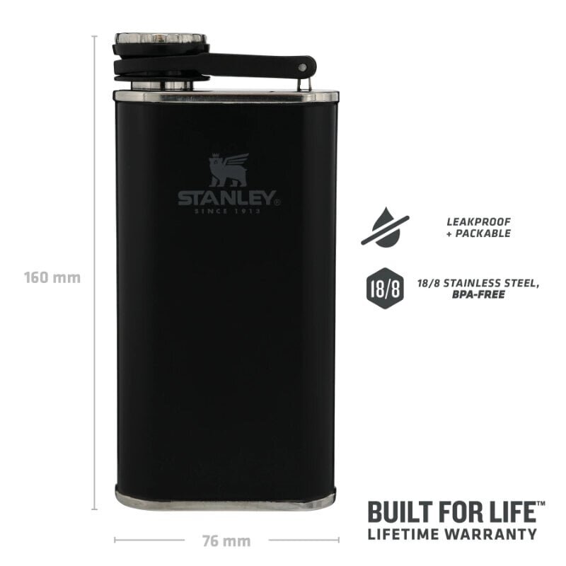 Pudel Stanley Classic 0,23 l must цена и информация | Joogipudelid | kaup24.ee