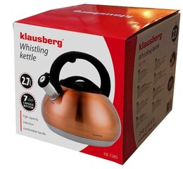 Чайник со свистком KLAUSBERG 2,7L цена и информация | Чайники, кофейники | kaup24.ee