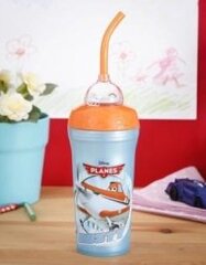 Joogipudel kõrrega Disney Planes 300 ml цена и информация | Фляги для воды | kaup24.ee