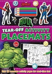 Marvel Avengers Hulk: Tear-Off Activity Placemats hind ja info | Väikelaste raamatud | kaup24.ee