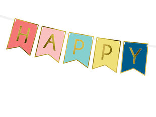 Vanik Happy Birthday Mix, 15x175 cm, 1 pakk/1 tk hind ja info | Peokaunistused | kaup24.ee