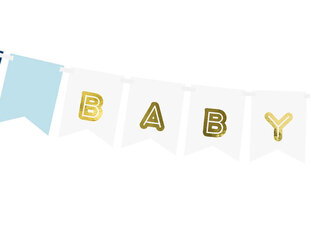 Гирлянда Baby Boy Mix, 15x160 см, 1 упаковка/1 шт цена и информация | Праздничные декорации | kaup24.ee