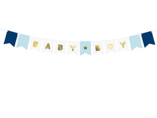 Гирлянда Baby Boy Mix, 15x160 см, 1 упаковка/1 шт цена и информация | Праздничные декорации | kaup24.ee